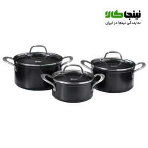 سرویس قابلمه نینجا 6 پارچه مدل C13000 10 قیمت سرویس قابلمه نینجا 6 پارچه مدل C13000