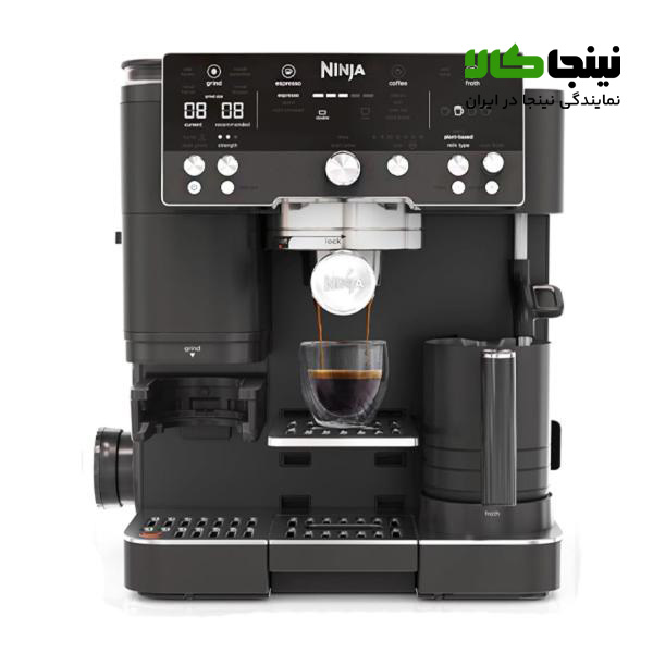 اسپرسو ساز نینجا مدل ES601BK تمام اتوماتیک 9 قیمت اسپرسو ساز نینجا مدل ES601BK تمام اتوماتیک