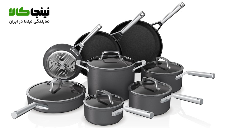 راهنمای خرید سرویس پخت و پز 13 پارچه نینجا مدل C39600 - نمایندگی نینجا